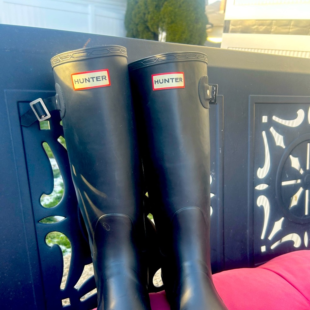 Hunter Boots Dark Blue